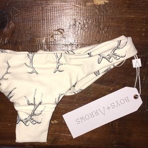 NWT Boys & Arrows Bikini Bottoms Buck Wild